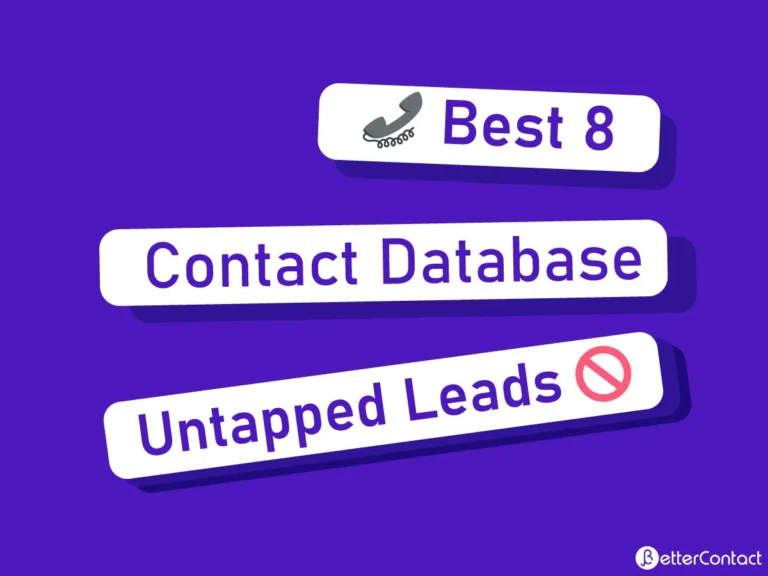 8 Best B2B Contact Databases for Untapped Leads
