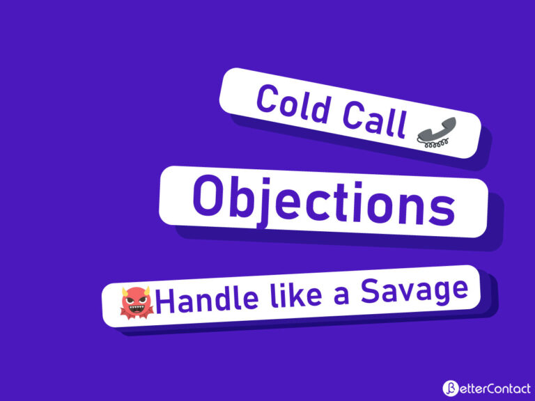cold call objections