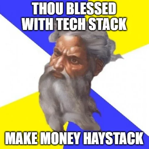 god meme tech stack