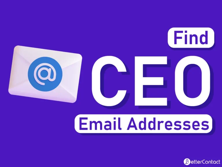 find ceo email addresses