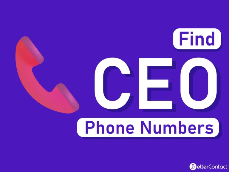 ceo phone numbers