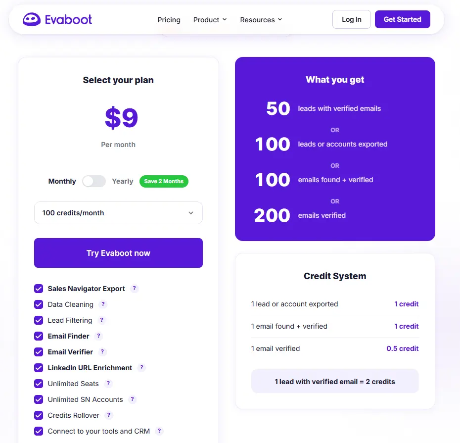 evaboot pricing